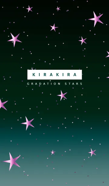 [LINE着せ替え] キラキラ ‐グラデーション・スター 10の画像1