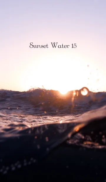 [LINE着せ替え] SunsetWater 15の画像1