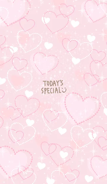 [LINE着せ替え] いっぱいのハート 大人20の画像1