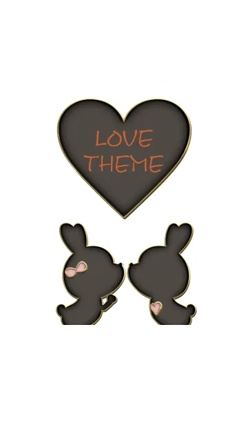 [LINE着せ替え] Enamel Pin LOVE THEME 24の画像1