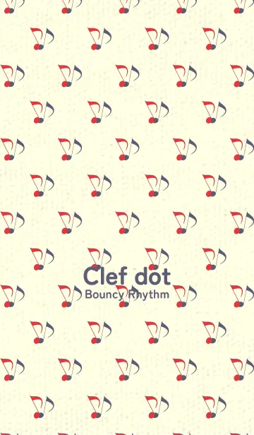[LINE着せ替え] Clef dot シグナルレッドの画像1
