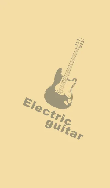 [LINE着せ替え] ELECTRIC GUITAR CLR 砥粉色の画像1