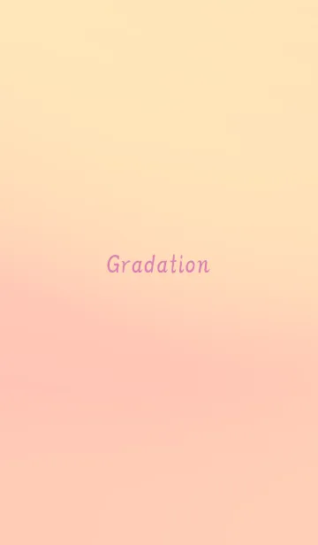 [LINE着せ替え] gradation YELLOW&PINK 76の画像1