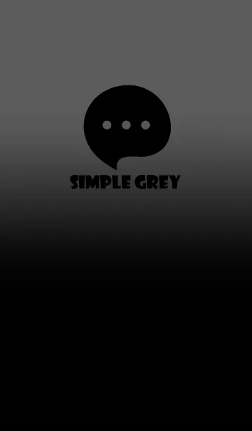 [LINE着せ替え] Black & Grey Theme V4 (JP)の画像1