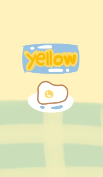 [LINE着せ替え] Bright yellowの画像1