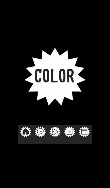 [LINE着せ替え] bw color H30の画像1