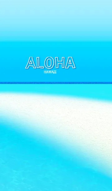 [LINE着せ替え] ★ハワイ＊ALOHA+323の画像1