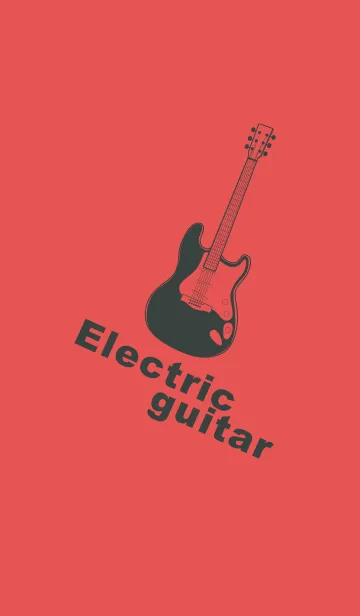 [LINE着せ替え] ELECTRIC GUITAR CLR Orange bar millionの画像1