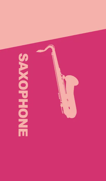 [LINE着せ替え] Saxophone CLR 紅色の画像1