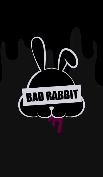 [LINE着せ替え] BAD RABBIT-DARK 18の画像1
