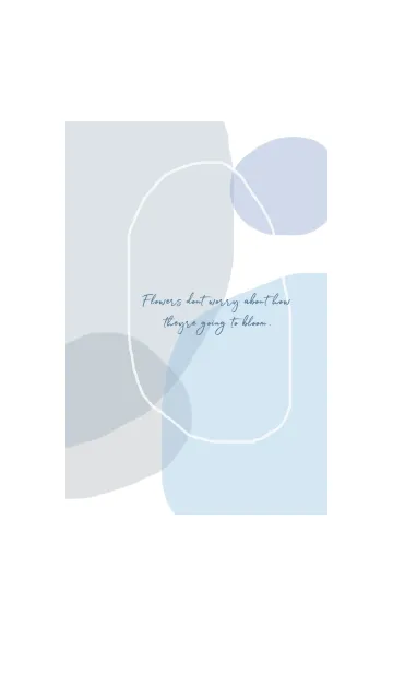 [LINE着せ替え] natural_artz:blueの画像1