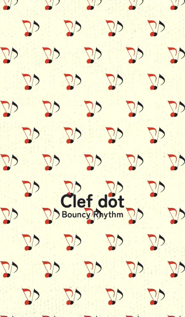 [LINE着せ替え] Clef dot スカーレッドの画像1