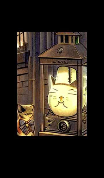 [LINE着せ替え] 猫紳士街_#FB119。の画像1