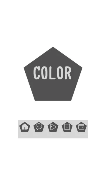 [LINE着せ替え] bw color I28の画像1