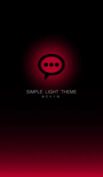 [LINE着せ替え] SIMPLE LIGHT ICON-GRADATION- 18の画像1