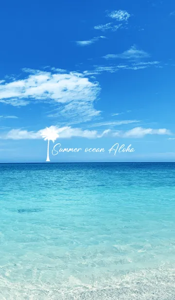 [LINE着せ替え] Summer ocean Aloha.17の画像1