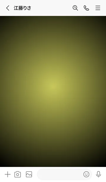 [LINE着せ替え] くすみイエロー●ブラック.TKCの画像2