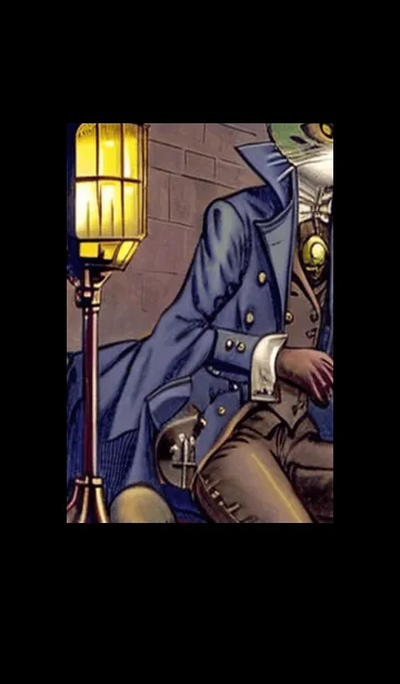 [LINE着せ替え] 猫紳士街_#FC14。の画像1