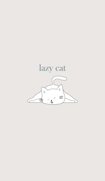 [LINE着せ替え] lazy cat..22の画像1