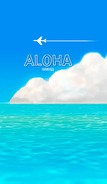 [LINE着せ替え] ハワイ＊ALOHA+325の画像1