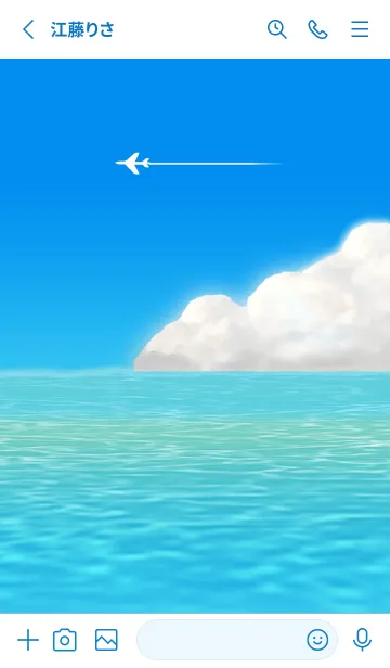 [LINE着せ替え] ハワイ＊ALOHA+325の画像2