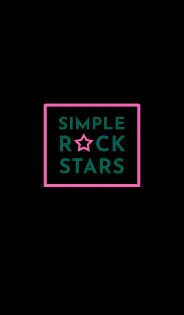 [LINE着せ替え] シンプル ロック スター 97の画像1