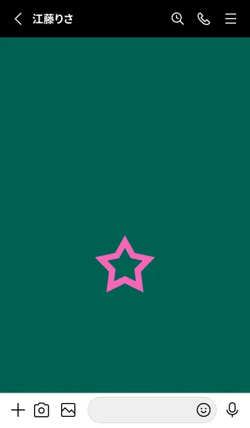 [LINE着せ替え] シンプル ロック スター 97の画像2