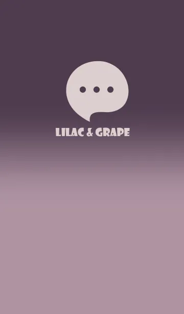 [LINE着せ替え] Grape Purple & Lilac Purple V5 (JP)の画像1