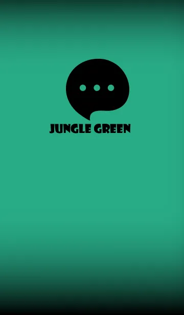 [LINE着せ替え] Jungle Green And Black V.4 (JP)の画像1