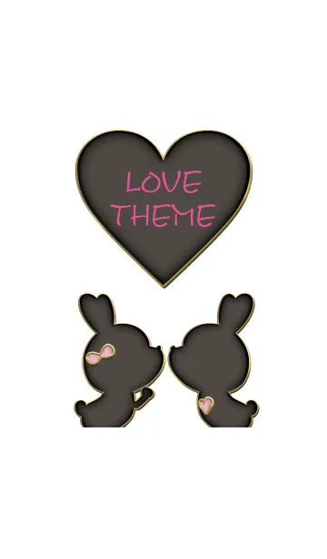 [LINE着せ替え] Enamel Pin LOVE THEME 27の画像1