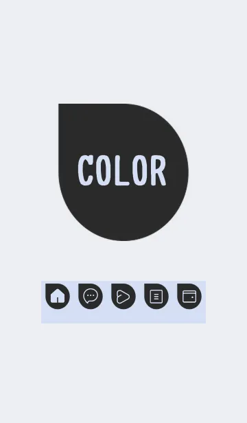 [LINE着せ替え] bw color J26の画像1