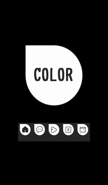 [LINE着せ替え] bw color J30の画像1