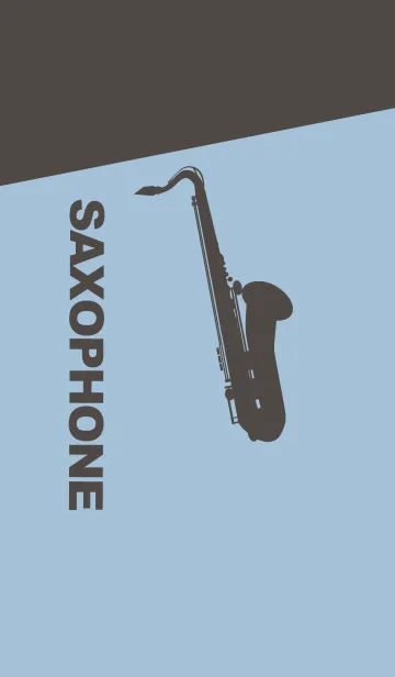 [LINE着せ替え] Saxophone CLR スモークブルーの画像1