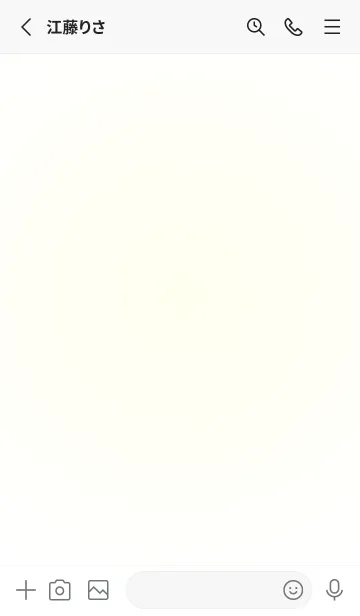 [LINE着せ替え] アイボリー●ホワイト.TKCの画像2