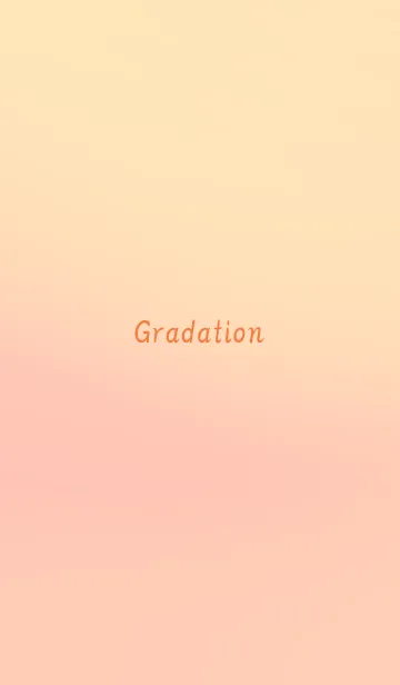 [LINE着せ替え] gradation YELLOW&PINK 78の画像1