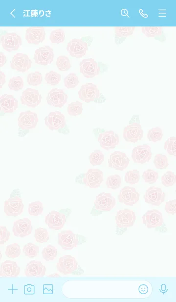 [LINE着せ替え] バラの花束をあなたに27の画像2