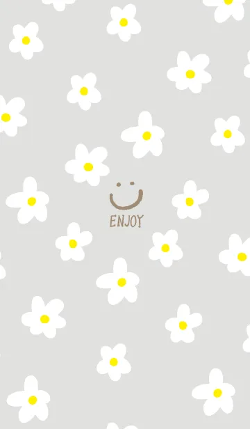 [LINE着せ替え] 白い花が舞う10の画像1