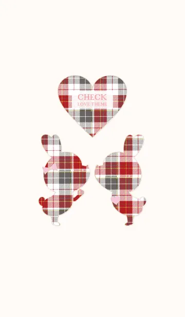 [LINE着せ替え] Check Love Theme..10の画像1