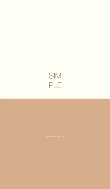 [LINE着せ替え] 00k_24_ベージュ2-9の画像1