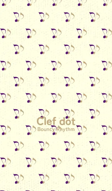 [LINE着せ替え] Clef dot ビオレの画像1