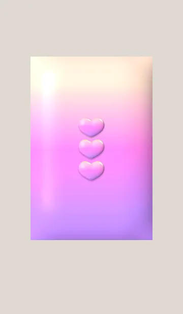 [LINE着せ替え] Cute Cute Little Heart 2023 New 2の画像1