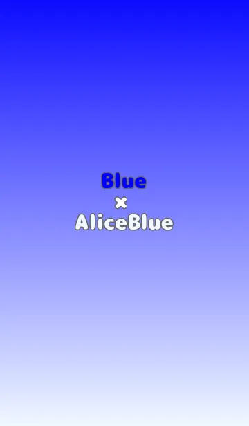 [LINE着せ替え] ブルー★アリスブルー.TKCの画像1