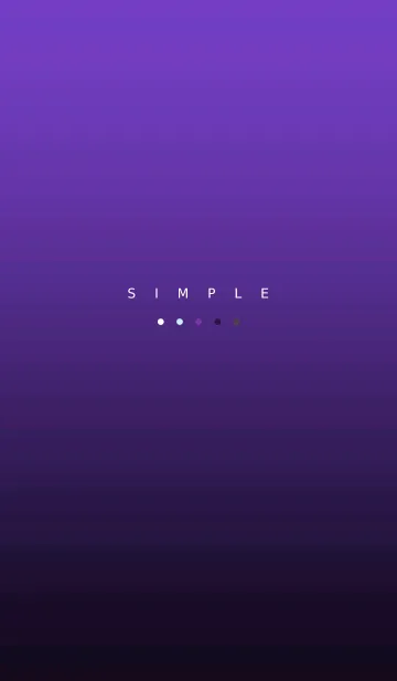 [LINE着せ替え] シンプル ドット .15の画像1