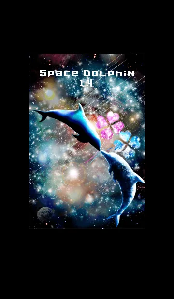 [LINE着せ替え] Space Dolphin14の画像1