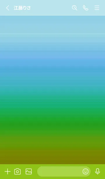 [LINE着せ替え] シンプル グラデーション _129の画像2