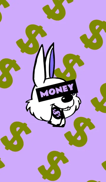 [LINE着せ替え] マネー ラビット 374の画像1