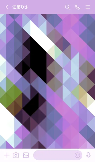 [LINE着せ替え] ジオメトリック 379の画像2