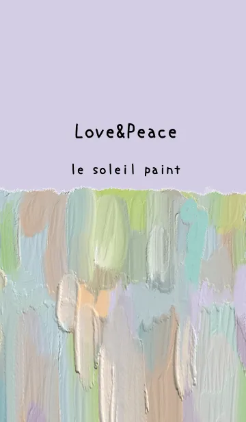 [LINE着せ替え] 油絵アート【le soleil paint 465】の画像1