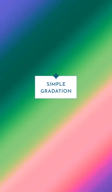 [LINE着せ替え] シンプル スター グラデーション 24の画像1