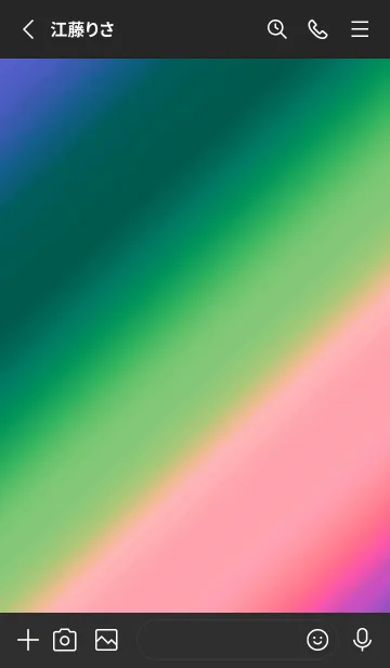 [LINE着せ替え] シンプル スター グラデーション 24の画像2